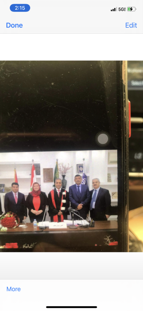 رجل المخدرات كاظم الصريفي يرافق زيدان في لبنان للاطمئنان على رسالت التخرج المزورة من الجامعة الاسلامية